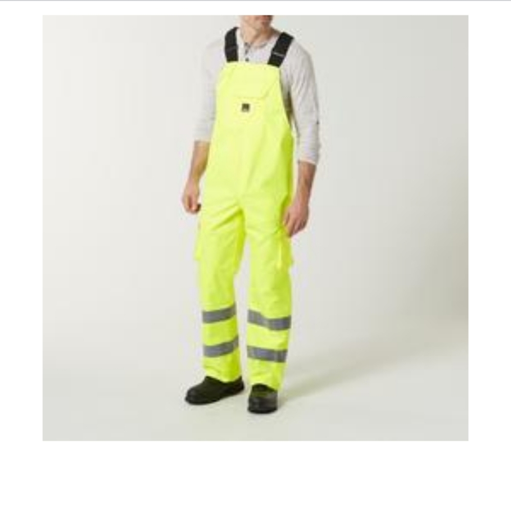 DieHard Men's High Visibility Work Overalls  SIZE:L